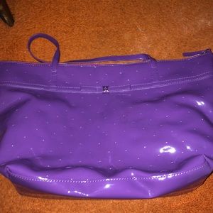 Purple Kate Spade tote